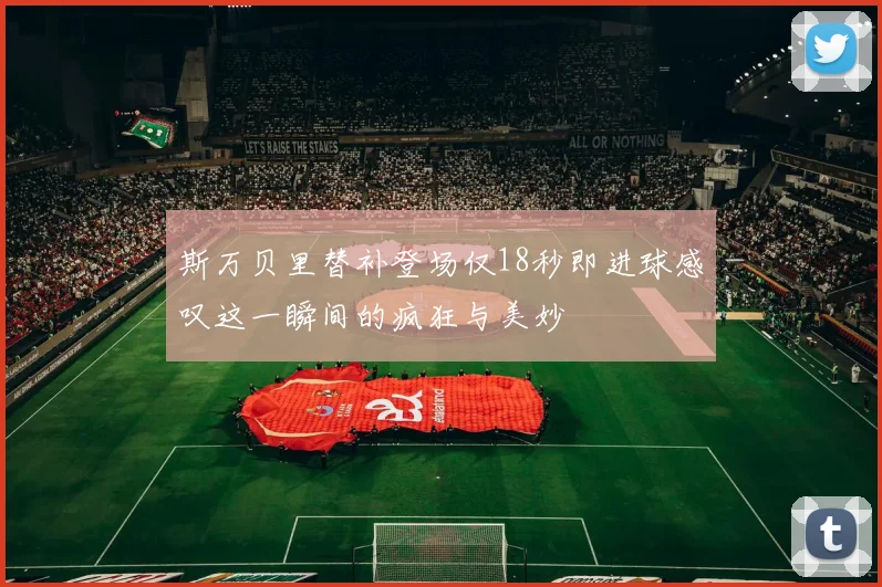 斯万贝里替补登场仅18秒即进球感叹这一瞬间的疯狂与美妙